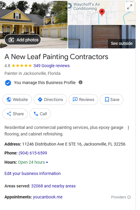 350 Google Reviews
