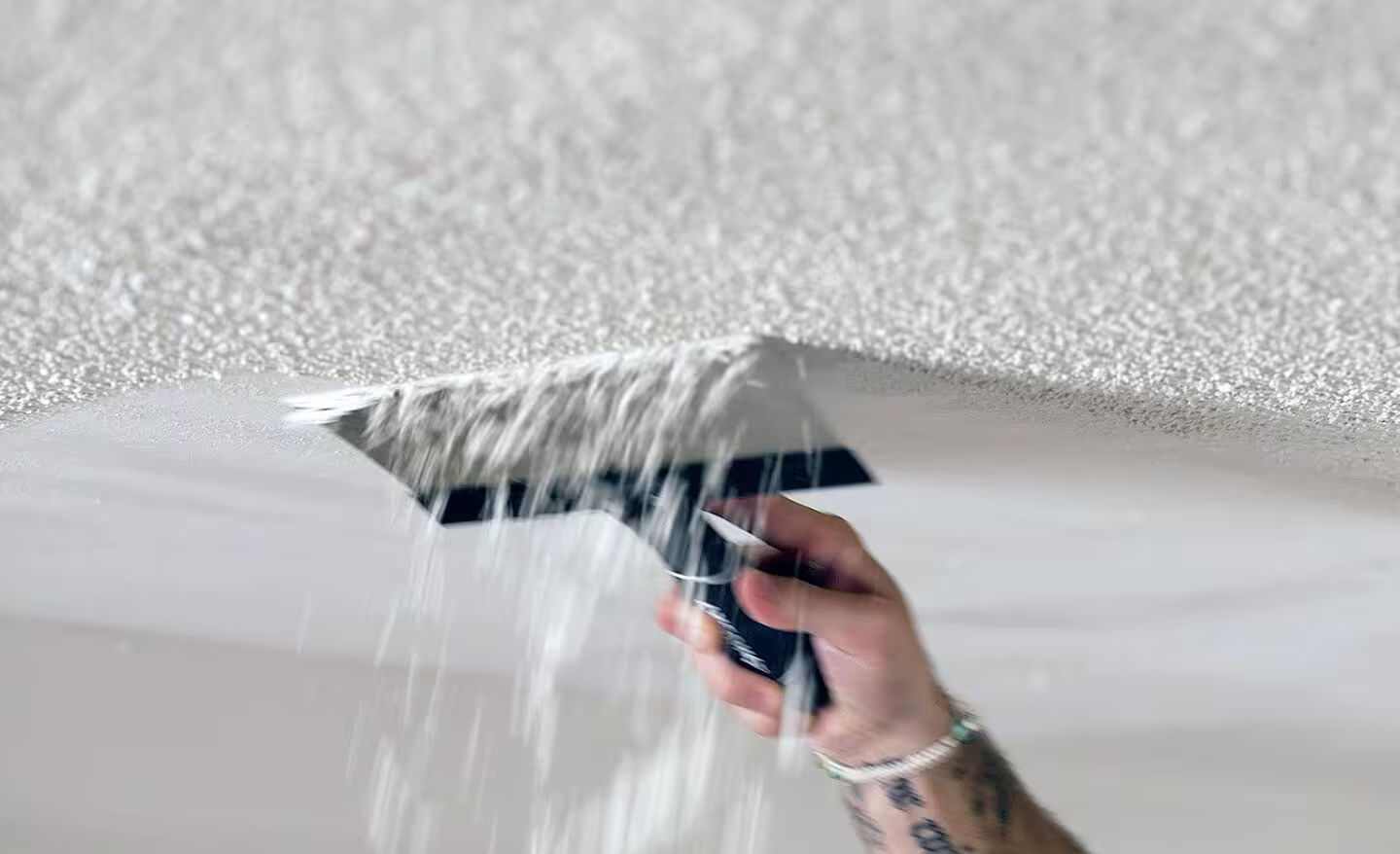 Popcorn Ceiling Removal Project In Jacksonville, FL A New Leaf Painting Company